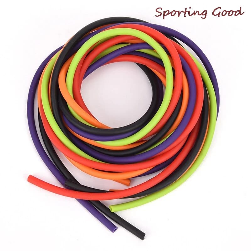 1m Elastic Slingshot Rubber Tube - Natural Latex Stretch Replacement Band for Outdoor Catapults (1.7x4.5mm)