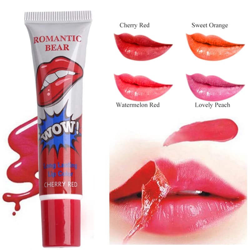 6-Color Long Lasting Waterproof Liquid Lipstick and Moisturizing Lip Gloss Set - TLSM2