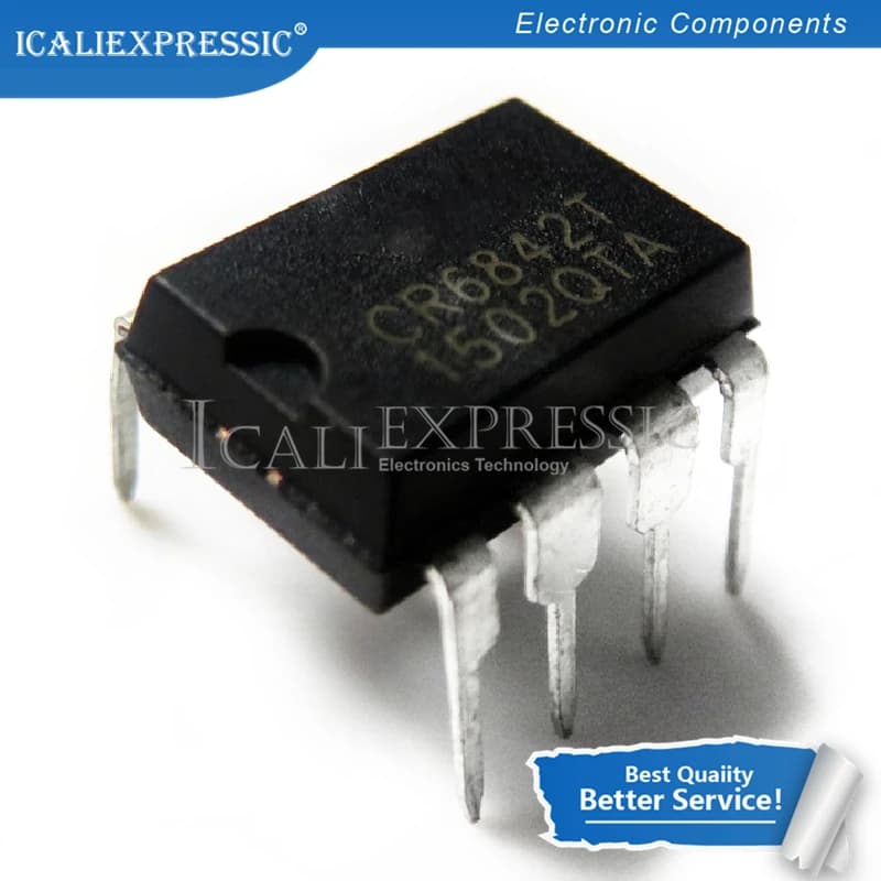 10PCS CR6842T CR6842S CR6842 DIP-8 - Available in Stock