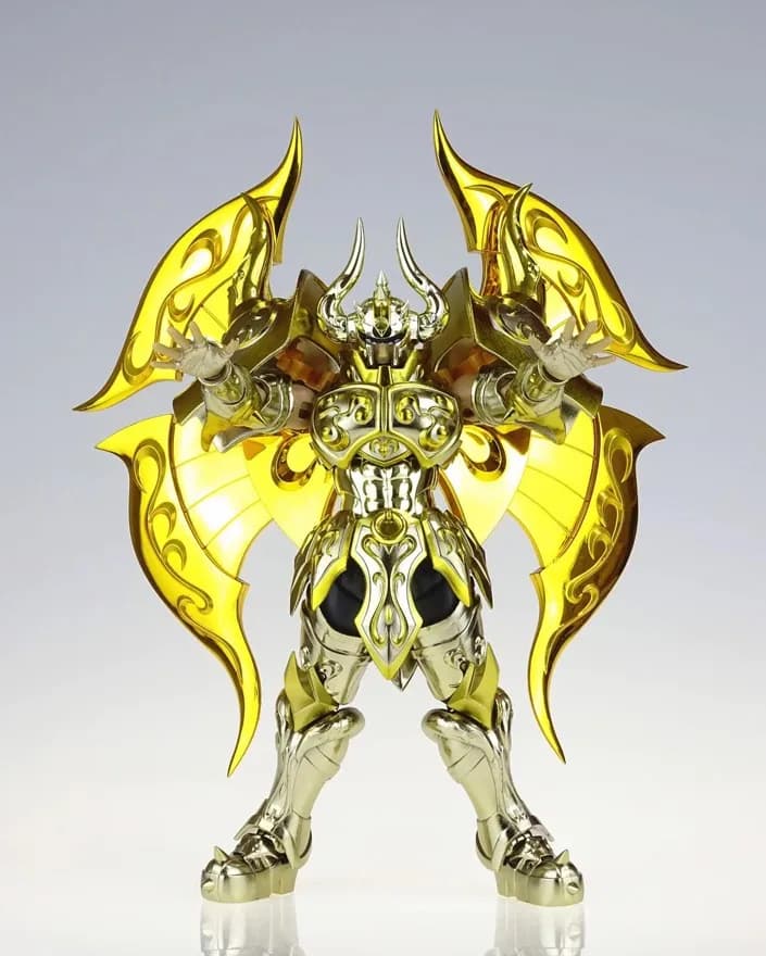 In-Stock JMODEL Soul of Gold EX Aldebaran Taurus Saint Seiya Cloth Myth Gold Saint Metal Armor Action Figure Toy