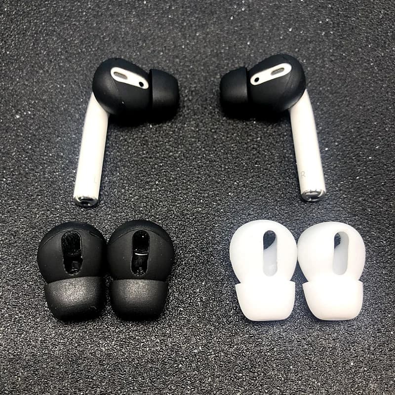 Ear Pads for Airpods 1/2 Wireless Bluetooth Iphone Earphones Silicone Covers Caps Earphone Case Earpads Eartips 2pcs/Pair