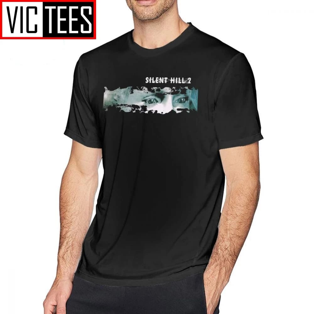 Silent Hill 2 T-Shirt: Men's 100% Cotton Tee Shirt, Ideal for Summer Fun
