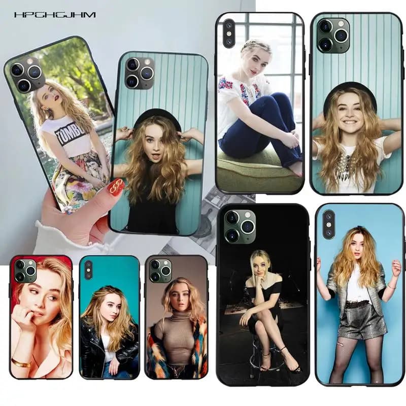 Sabrina Carpenter iPhone Case Cover for iPhone 11 Pro XS MAX 8 7 6 6S Plus X 5S SE 2020 XR - Pretty Girl Design
