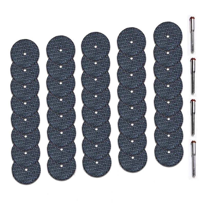 40Pcs 32mm Fiberglass Reinforced Cut-off Wheels for Dremel Rotary Tool, Abrasive Cutting Discs for Mini Drill