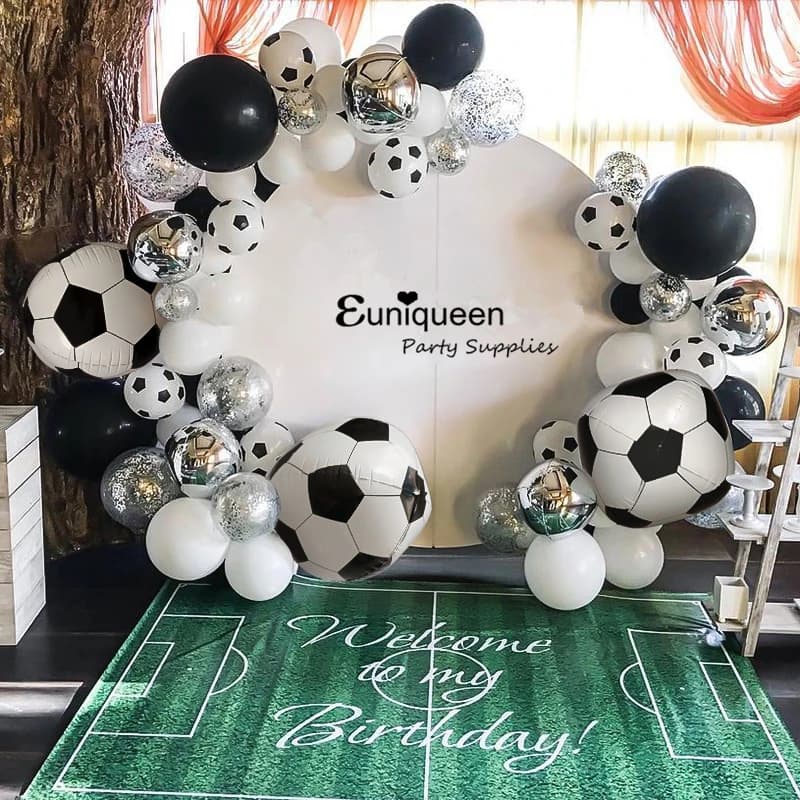 Soccer Party Boys Birthday Party Decoration Adult Balloon Arch Sports Boy Theme Football Party Favor Soccer Ball