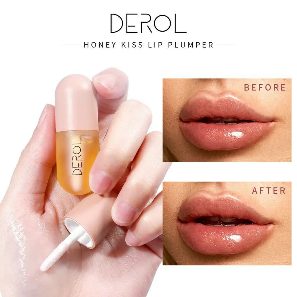 5ml Instant Volumizing Lips Plumper | Repair Lip Fine Lines | Reduce | Mask | Long-lasting Moisturizer | Care Lip Oil | Sexy Plump Serum