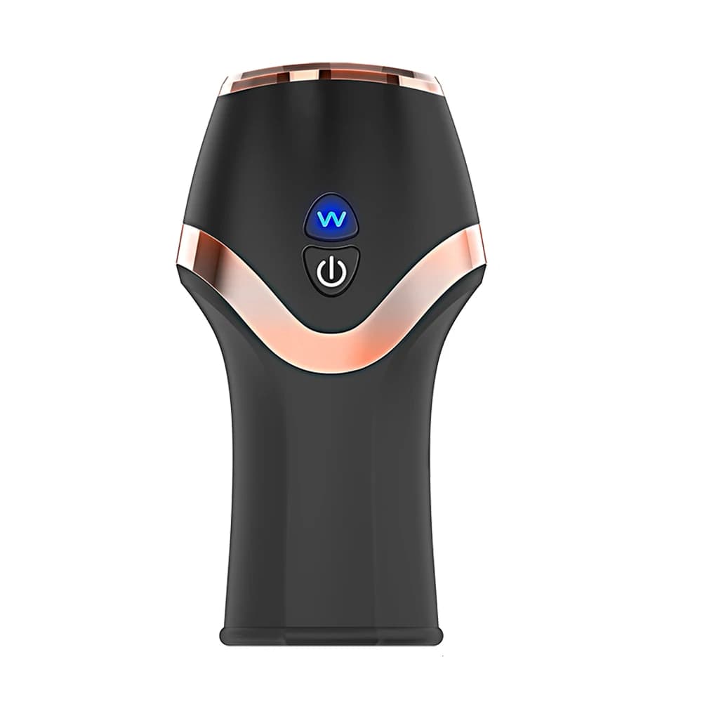 USB Rechargeable Automatic Piston Sucking Massager for Men, Telescopic Rotation with 12 Speeds, Electric Oral Cup Cyclone Device