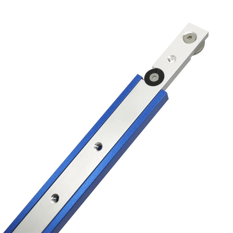 Woodworking Aluminum Alloy Miter Track Slot + Miter Slider Bar for Table Saw + Miter Gauge Rod + T Track Slot + Workbench DIY Tools