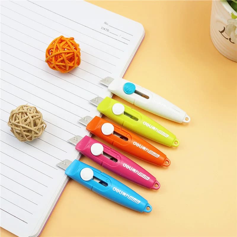 Cute Small Utility Knife - Portable Paper Cut Knife for School & Office, Children's Handmade Paper Cutting Tool, 1pc