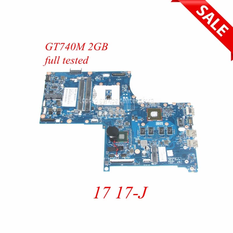 HP ENVY 17 Series Laptop Motherboard 720266-001 746451-001 GT740M 2GB DDR3 Main Board Replacement