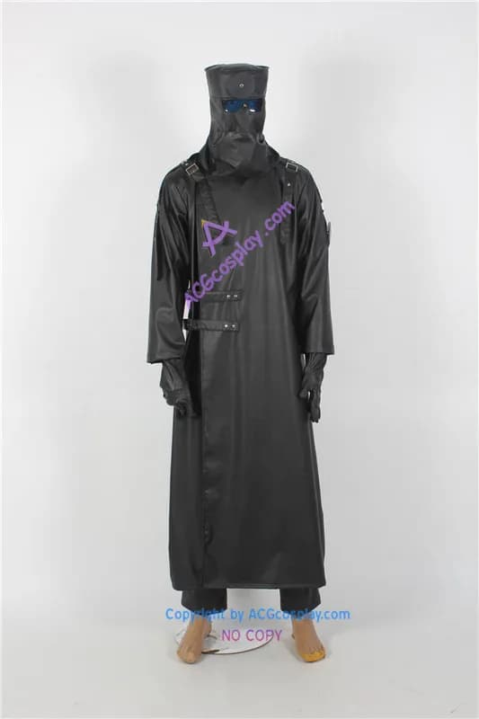 Repo! The Genetic Opera Cosplay Costume Set with Faux Leather Helmet