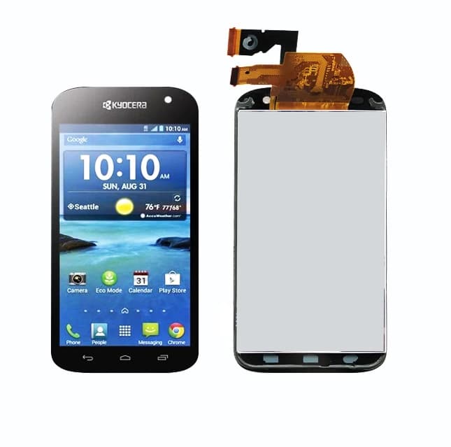 100% Brand New LCD Display and Touch Screen Digitizer Assembly for Kyocera Hydro Icon C6730