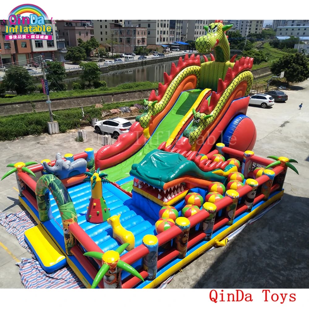 17x11x8m Commercial Bounce House for Sale on Craigslist - Free Blower! Inflatable Giant Fun City Available