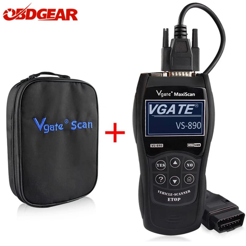 2021 New OBD2 Scanner Vgate Maxiscan VS890 OBD 2 Automotive Scanner Auto Diagnostic Tool Odb2 Car Diagnostic Scanner Code Reader