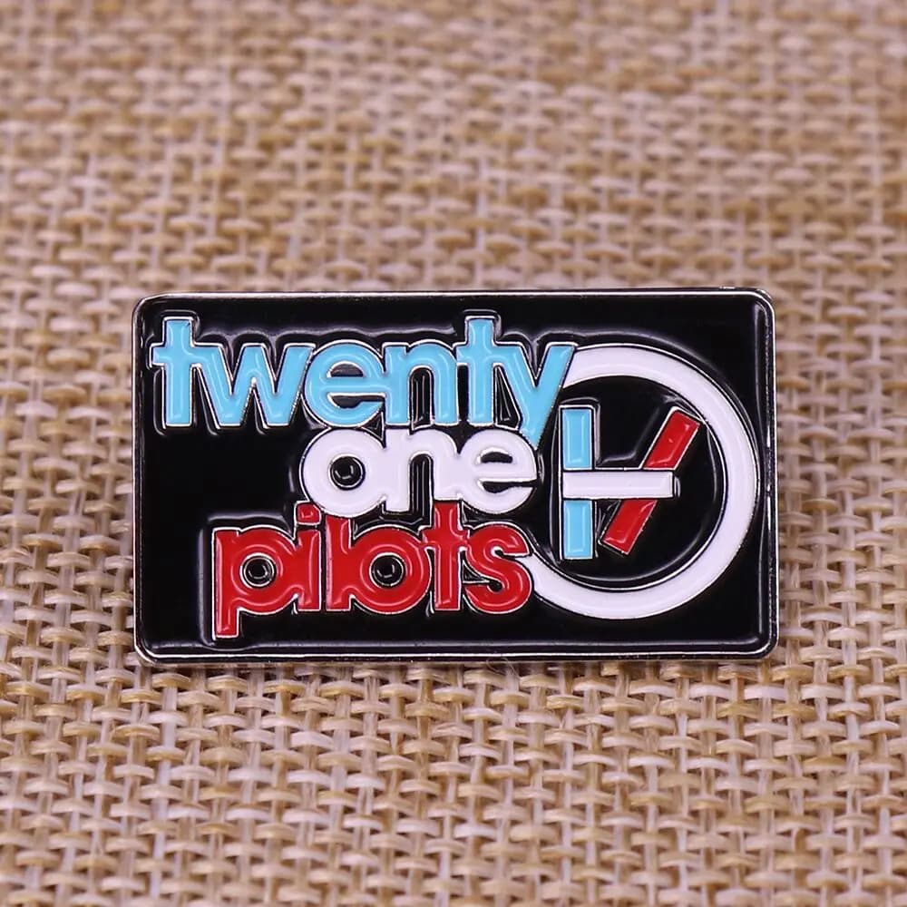 Twenty One Pilots Enamel Pin - Limited Edition Collectible Music Band Pin