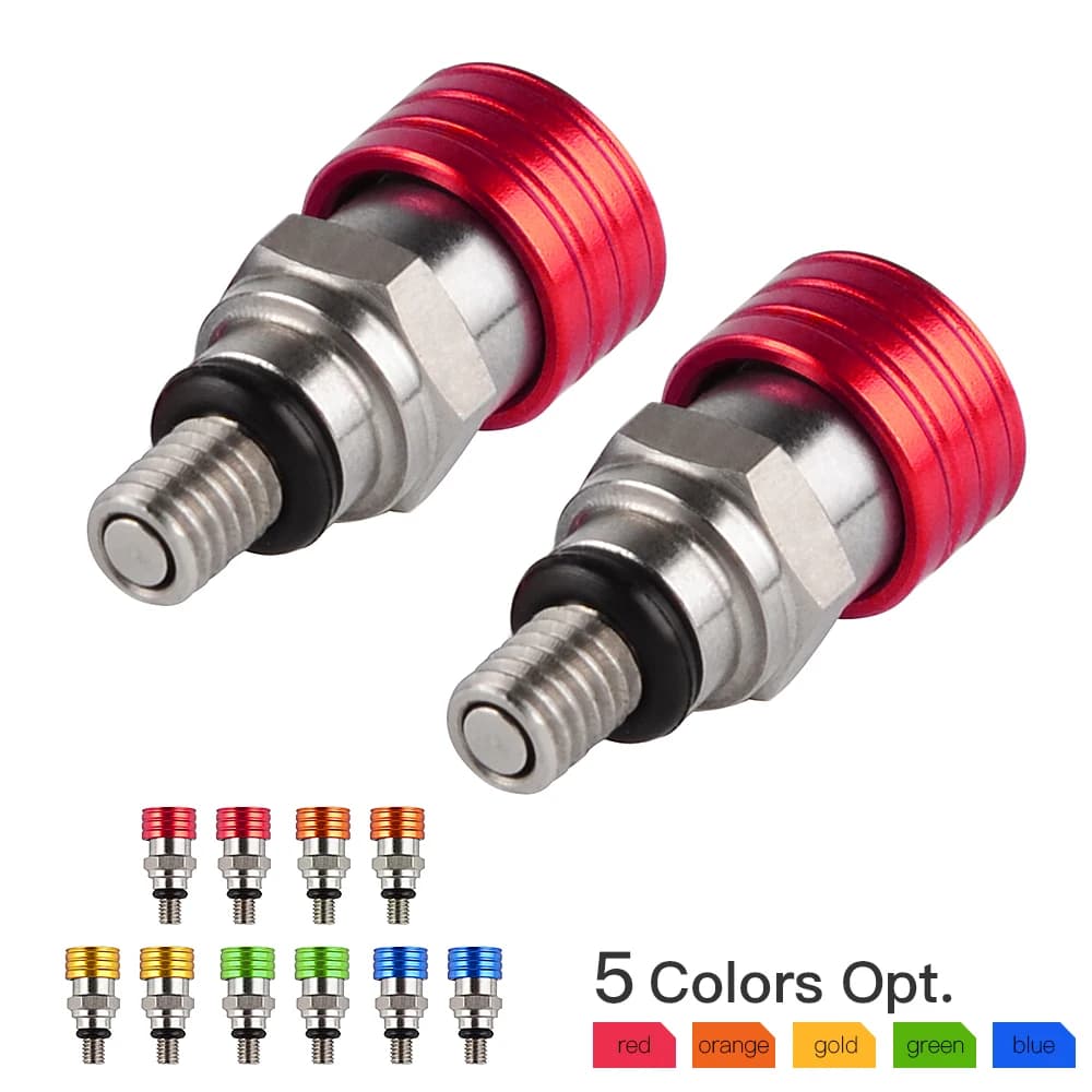 M5x0.8 Fork Air Bleeder Valve Compatible with Honda CR 80 85 125 250 500 CRF 250R 250X 450R 450X 250RX 450RX Kawasaki Yamaha Suzuki Motorcycles