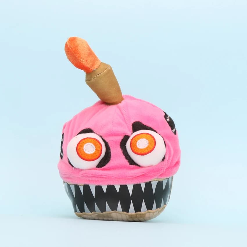 FNAF Sister Location Nightmare Chica Cupcake Plush Doll Toys for Five Nights At Freddy's Fans