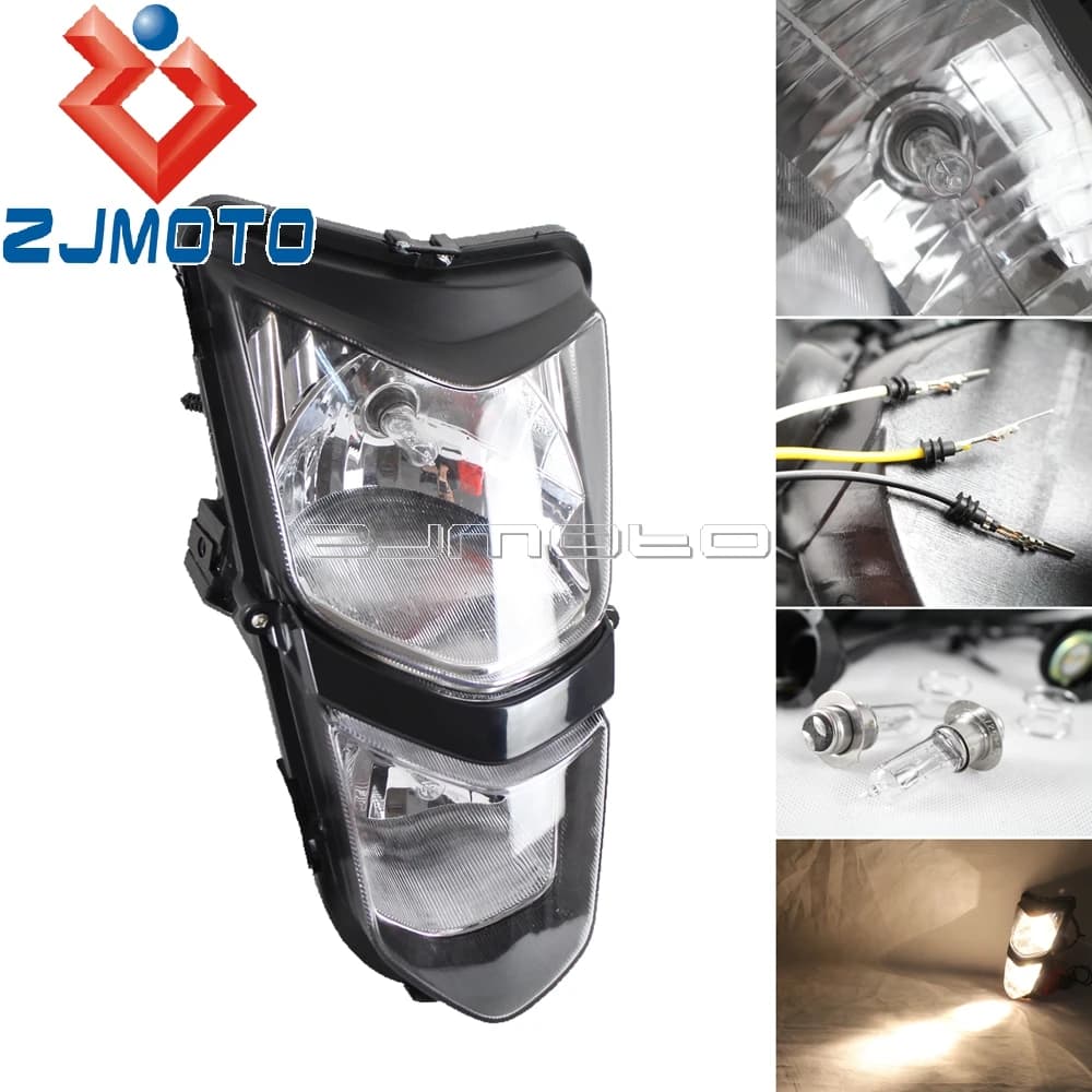 ATV Headlamp Headlight Assembly for Suzuki LTZ400 Quadsport 2003-2008 (35100-07G00-YU1)