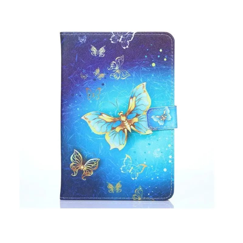 Myslc Universal Leather Stand Case for Nextbook Ares 8L 8-Inch Tablet - Compatible with NXA8LTE116/8A, NX16A8116K, NX16A8116R, 16B - PU Printed Cover