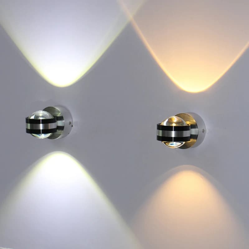 Indoor Decorative LED Wall Light - Mounted, Corner & Pathway 6W - Ideal for Dining Room, TV Wall