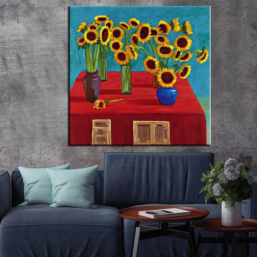 David Hockney A Bigger Splash Poster - Custom Canvas Wall Art for Living Room Home Decor