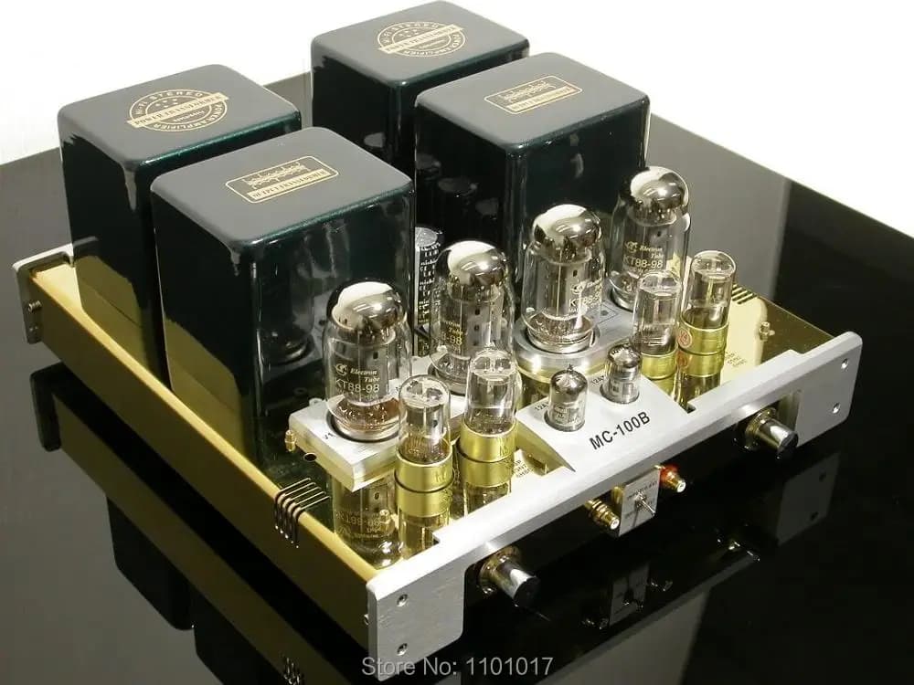YaQin MC-100B KT88 Push-Pull Tube Amplifier HIFI EXQUIS 6SN7 12ax7 Lamp AMP MS100B - Enhanced Audio Experience