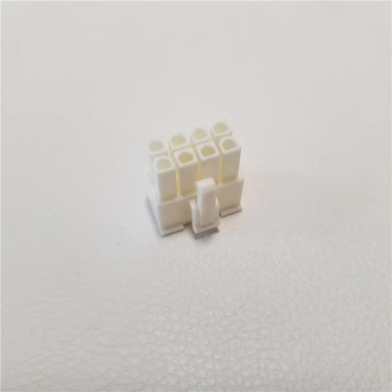 10pcs/lot White Motherboard CPU 8Pin Module Male Adapter Connector Power Modification with Enhanced Material