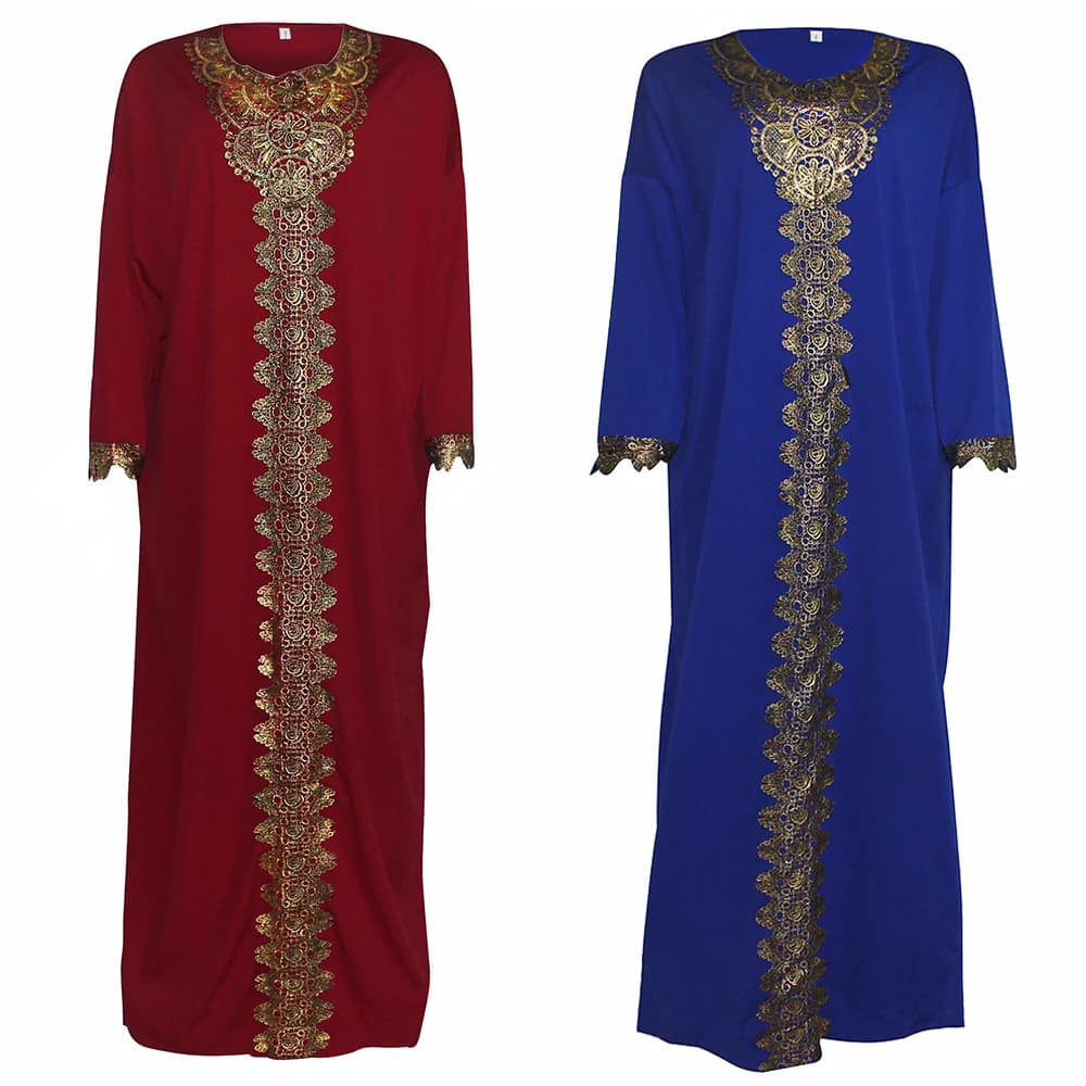 Dubai Abaya Dress for Women - Bangladesh, Moroccan, Turkish & Pakistani Abaya Plus Size Islamic Clothing