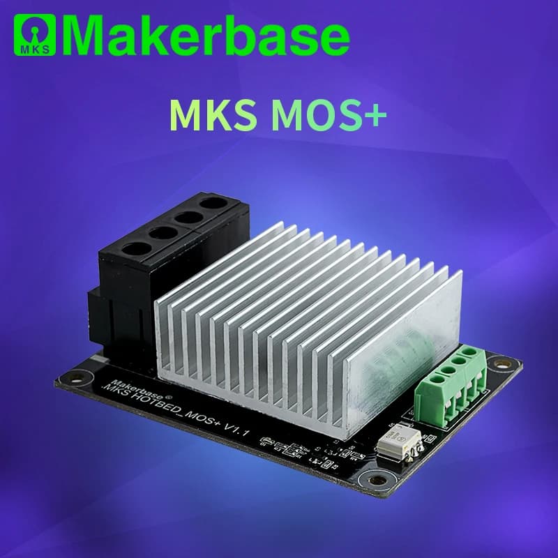 Makerbase MKS MOSFET - 3D Printer Parts Heating Controller for Heat Bed/Extruder MOS Module (Supports Big Current, Exceeds 30A)