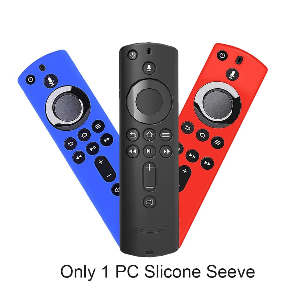 Soft Durable 5.9 Inch Silicone Case for Fire TV Stick 4K - Shockproof Protective Accessory