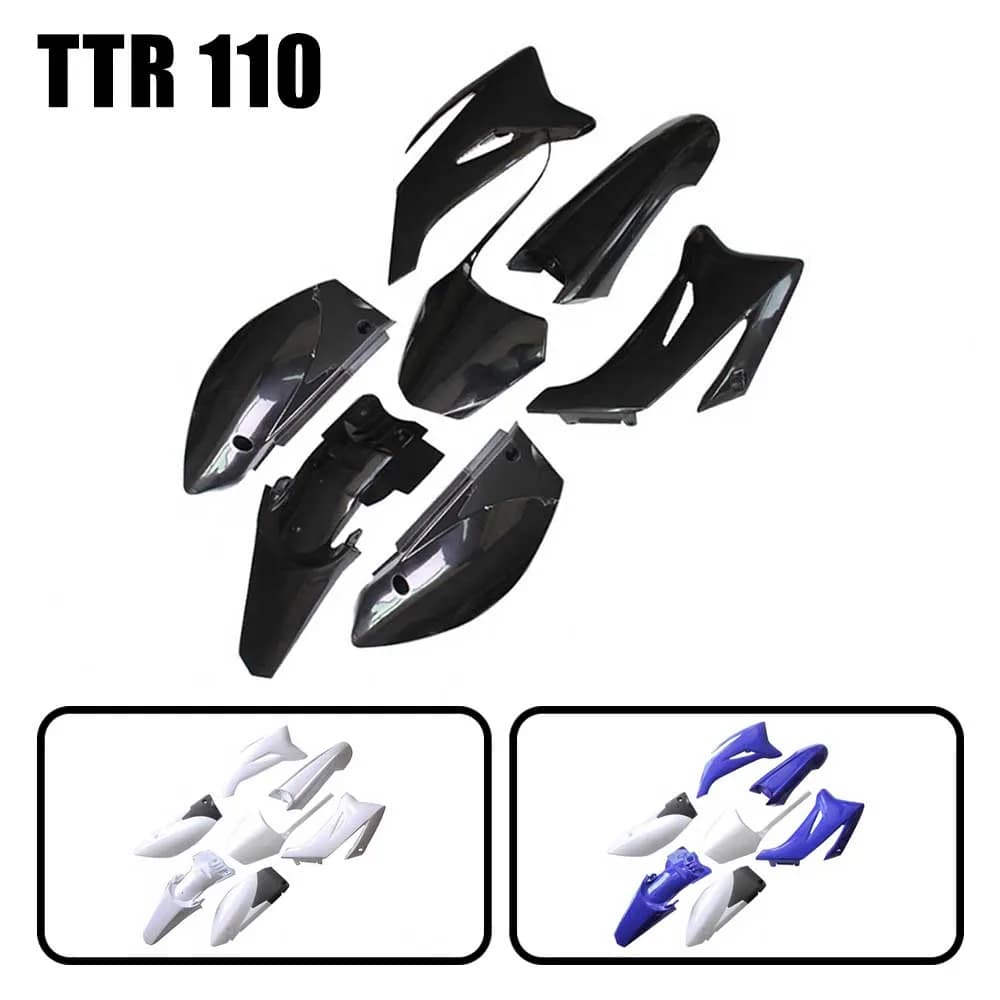 Yamaha TTR110 Plastics Fairing Fender Kit - Full Fairing Kit for Dirt Pit Bike Pit Pro SSR170 SDG Motorcycles