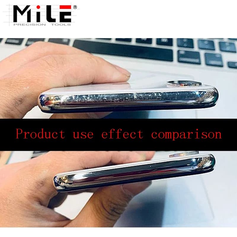 MILE Mobile Phone Frame Polishing Paste - Remove Small Scratches on the Silver Frame of iPhone X Xs Max and Restore Beauty