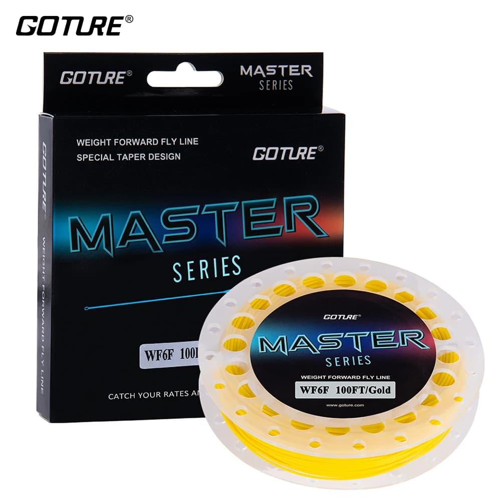 New Goture Fly Fishing Line: WF2F-10Fwt Weight Forward Floating Fly Line with Welded Loops - Fly Fishing Accessories