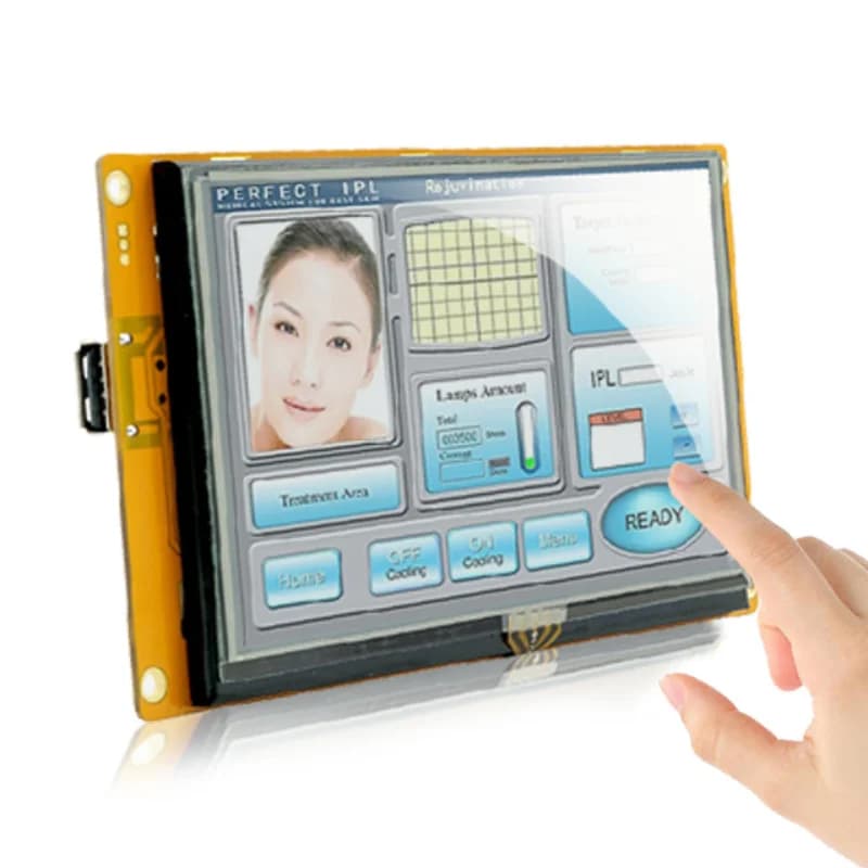 4.3-10.1" HMI Display Module Intelligent GUI Design Software TFT LCD Touch Screen,Video/Audio Support for Ardunio Uno ESP32