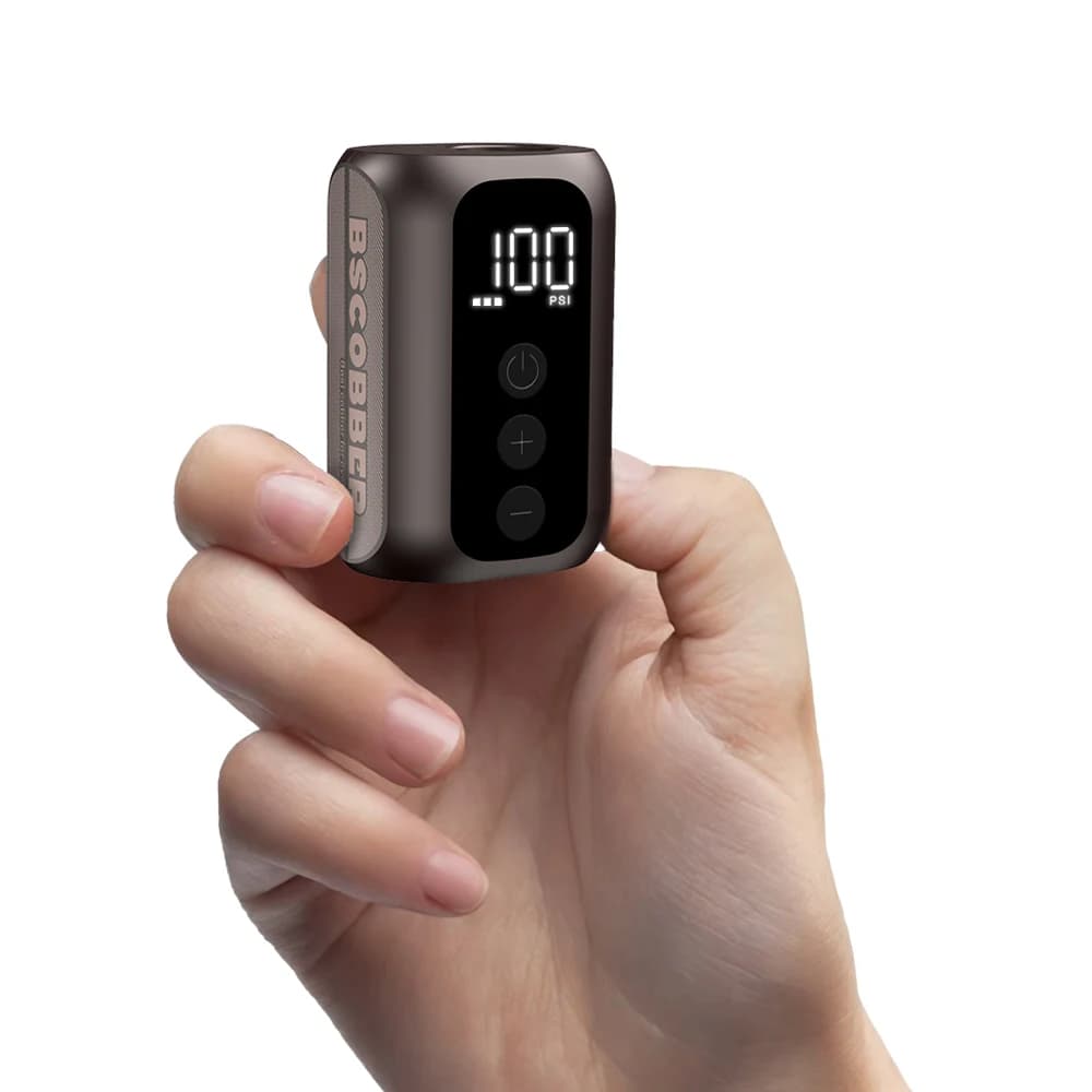 BSCOBBER A5mini Portable Air Pump Portable Rechargeable Wireless Bicycle Accessories Tire Inflator 100PSI High Pressure