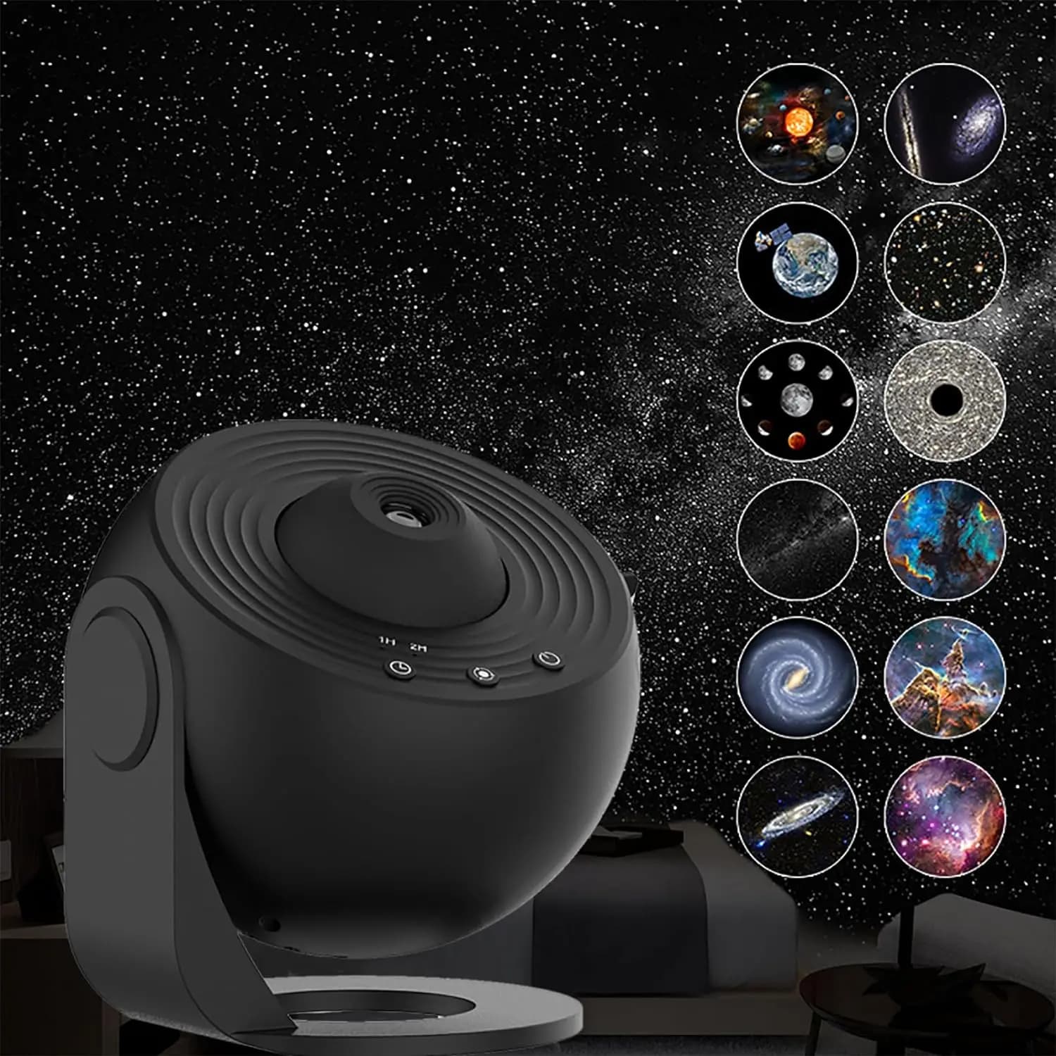 Planetarium Projector Night Light Galaxy Projector 360° Rotation HD Star Projector For Room Decorative Bedroom Ceiling Projector