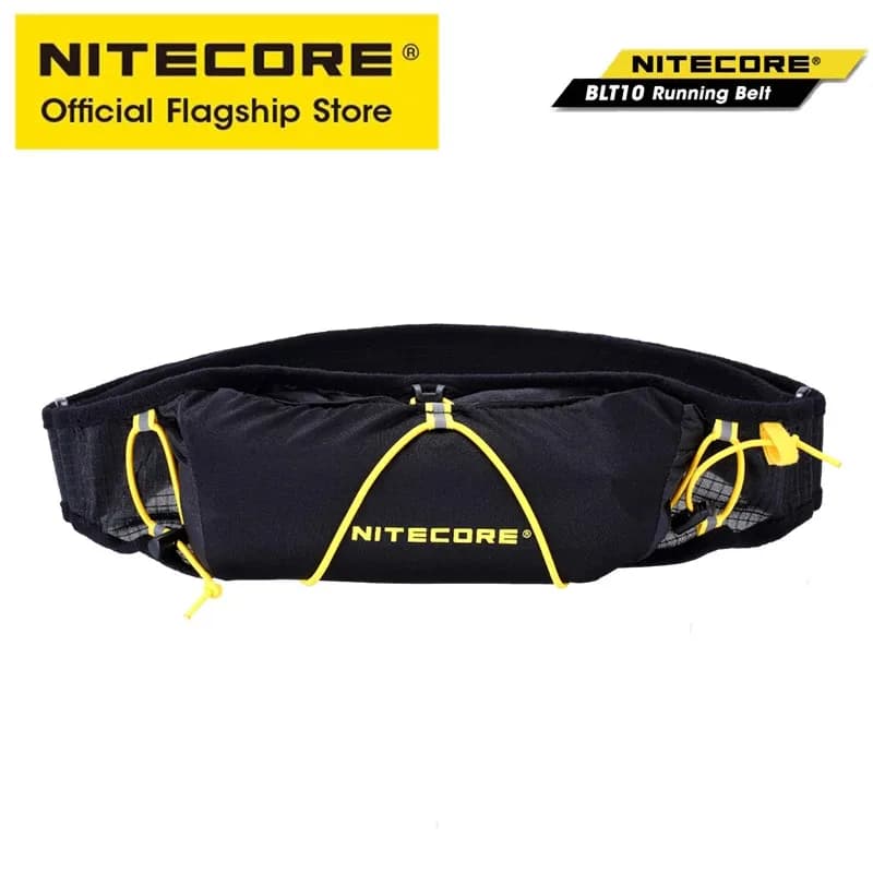 NITECORE BLT10 Running Waist Bag Travel Sports waist Belt For Outdoor Running Camping Cycling Trekking Pockets for Women Men