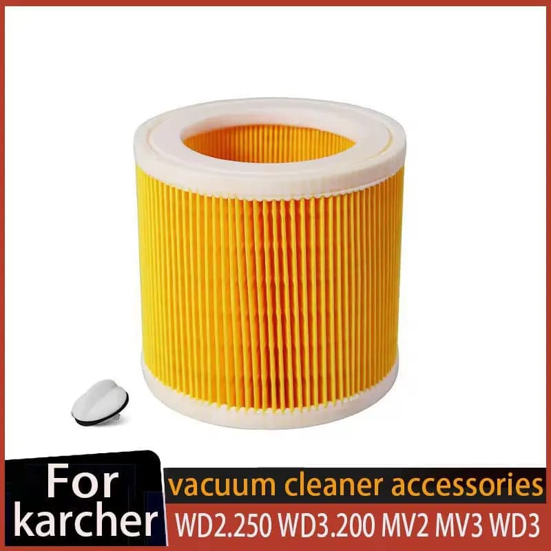 HEPA Filter for Karcher WD2250 WD3.200 MV2 MV3 WD3 WD2 Vacuum Cleaners Parts Accessories Filters Dust Bags