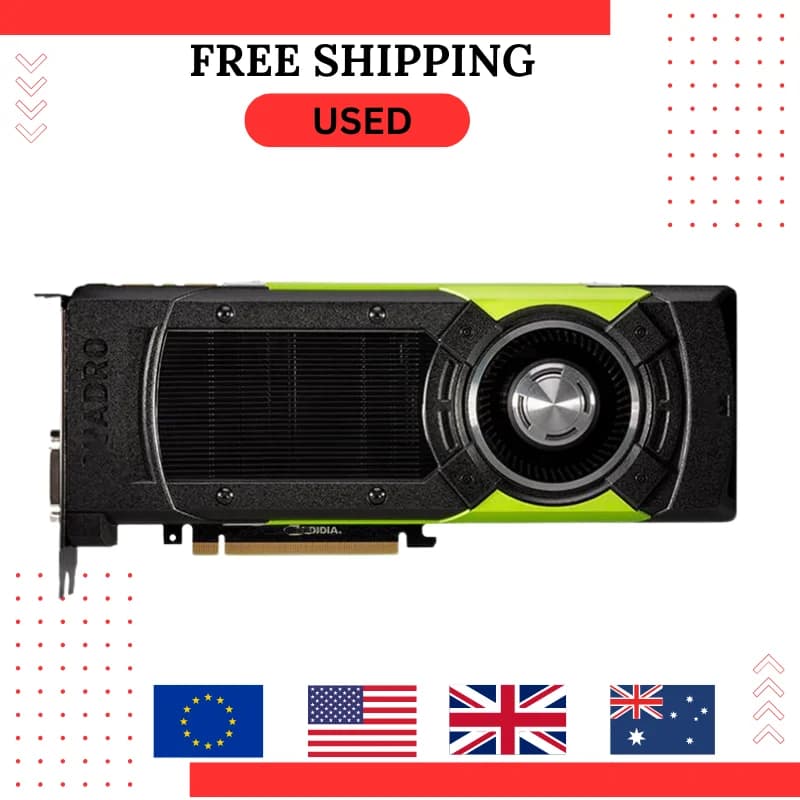 USED Original For NVIDIA M6000 24GB Professional Graphics Card GDDR5 512bit 100% Tested Fast Ship