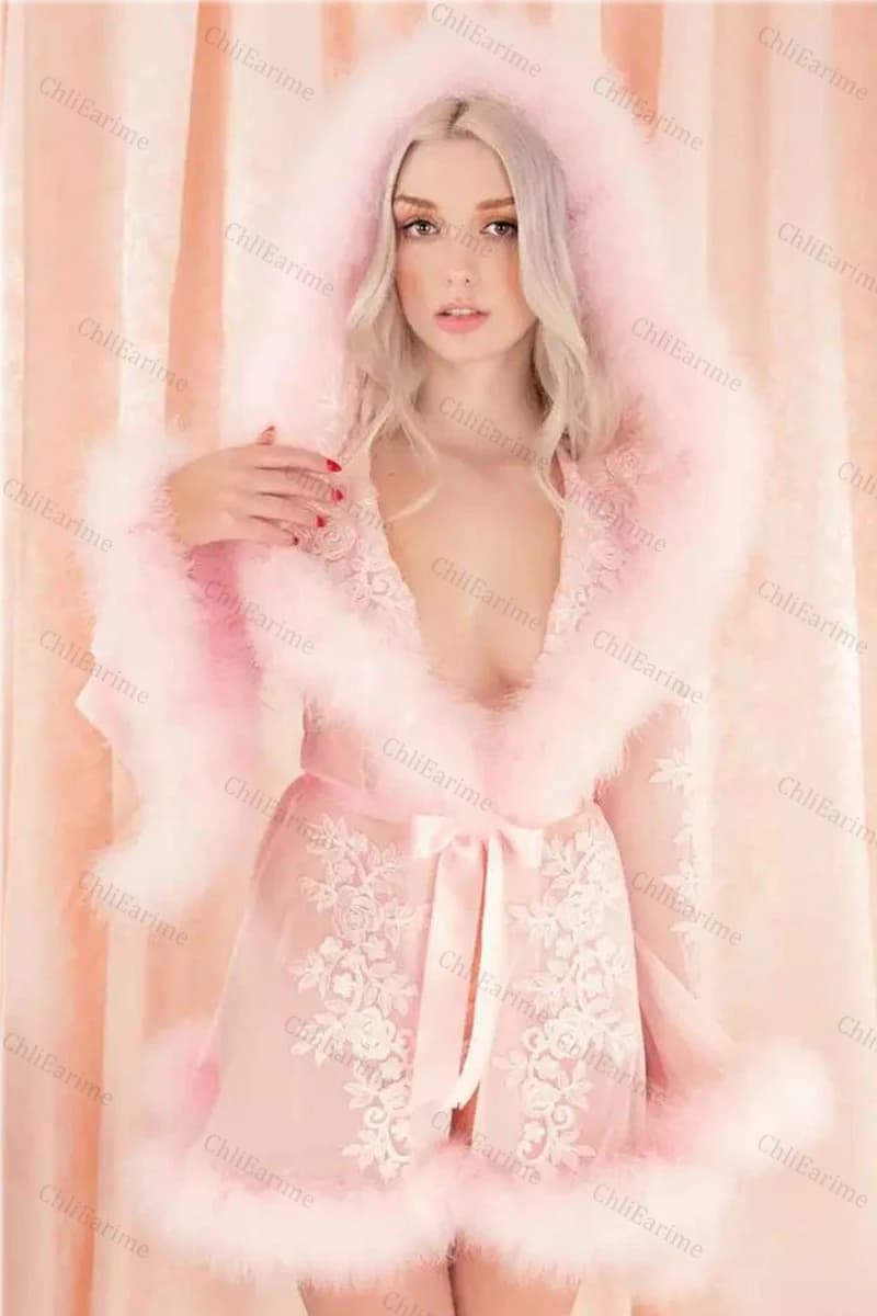 Women's Feather Edge Tulle Lace Short Bridal Robe Wedding Scarf Brand New Customization