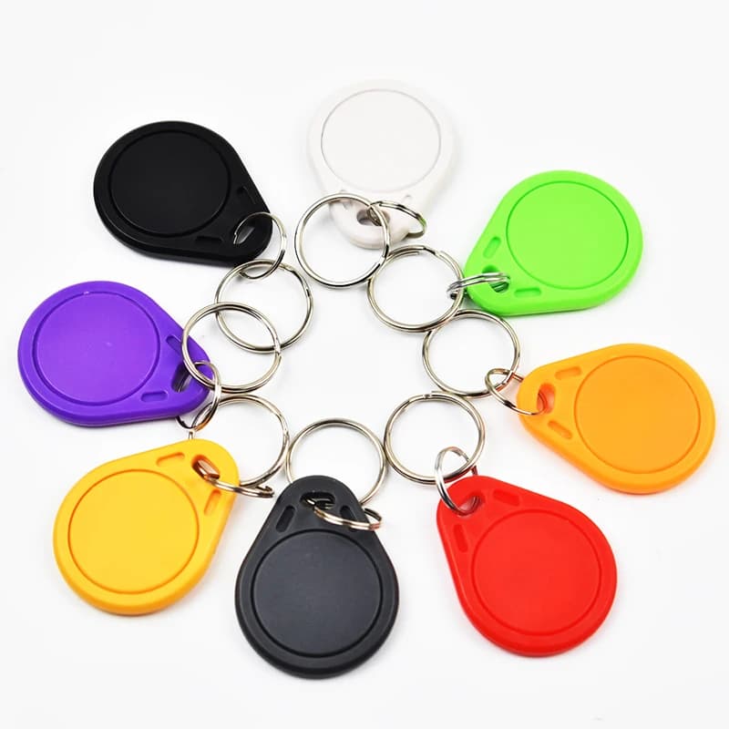 1pc/Lot T5577 Rewritable Programmable RFID 125Khz Keychain Keyfobs Key For Copy EM4100 Cards