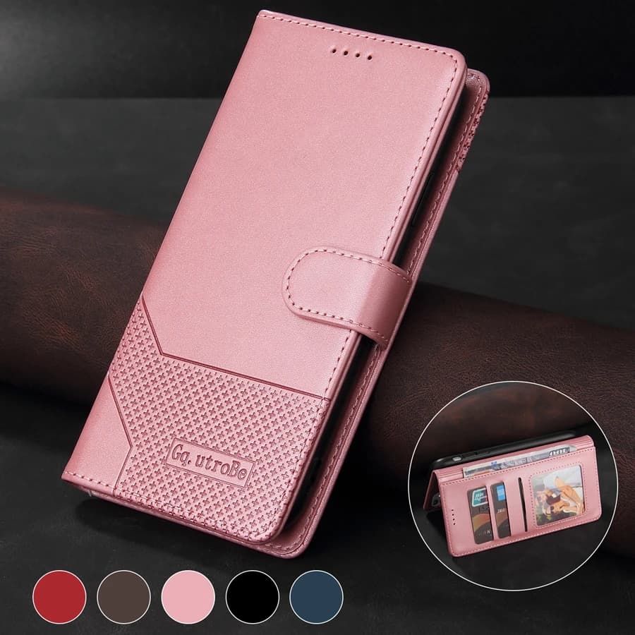 Wallet Style Anti-drop Leather Case For Samsung Galaxy A02 A02S A03S A10 A12 A20 A21S A22 A32 A51 A52 A52S A71 A72 A82 A7 2018