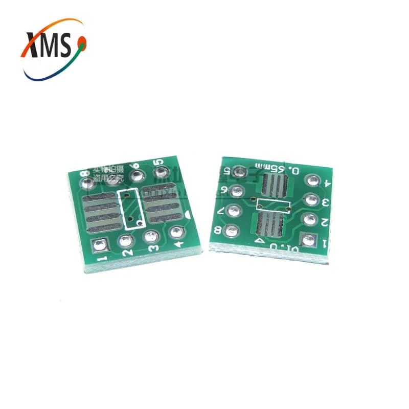 20PCS TSSOP8 SSOP8 SOP8 to DIP8 PCB SOP-8 SOP Transfer Board DIP Pin Board Pitch Adapter