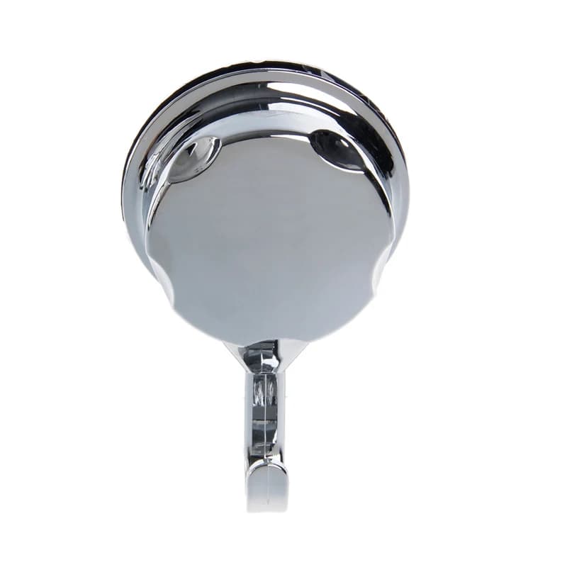 Chromed Suction Cup Kitchen Hooks for Towel Hooks Bathroom Wall Hook Vacuum Hook