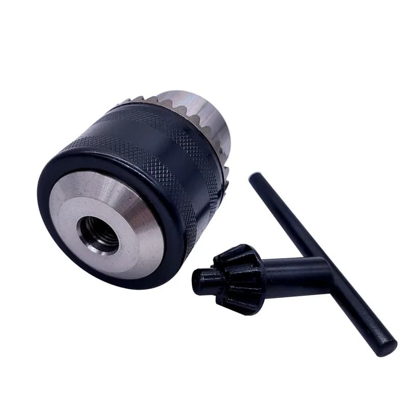 1pcs 1-13mm 3-16mm B16 B18 1/2 Thread Drill Chuck Conversion Drill Chuck Wrench Into Electric Drill Keyless 3 Jaw Chuck