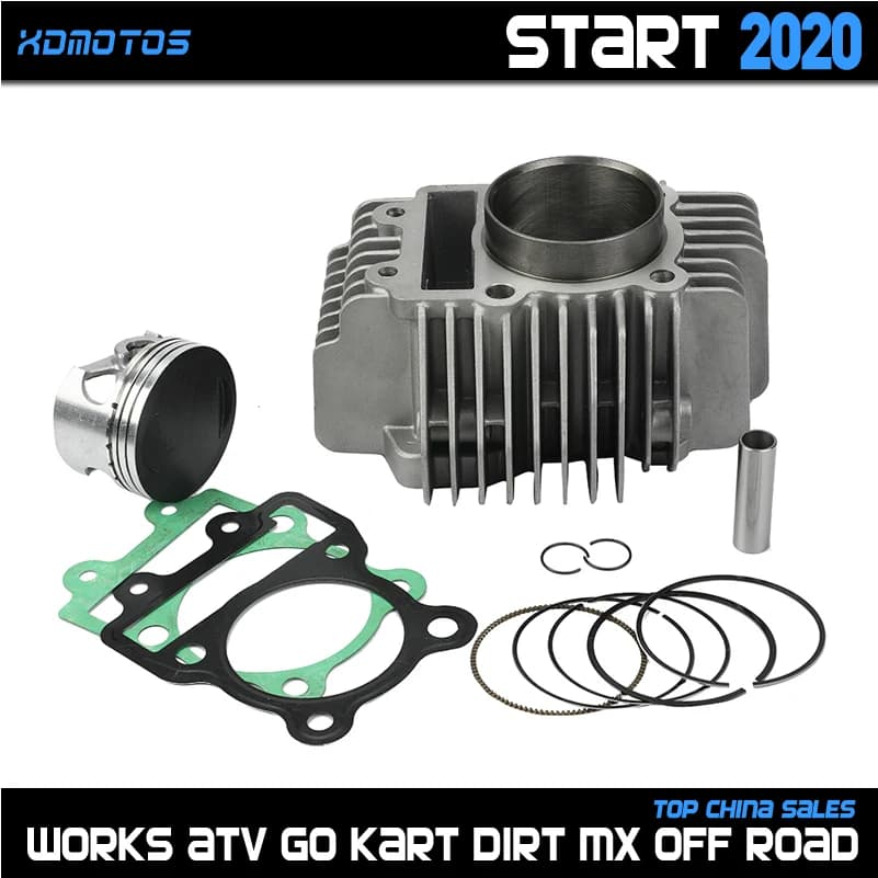 60mm Bore Motorcycle Cylinder Body Piston Ring Gasket Kit For YinXiang YX 150 160 CC Engine Dirt Bike Pit Bike ATV Quad Parts