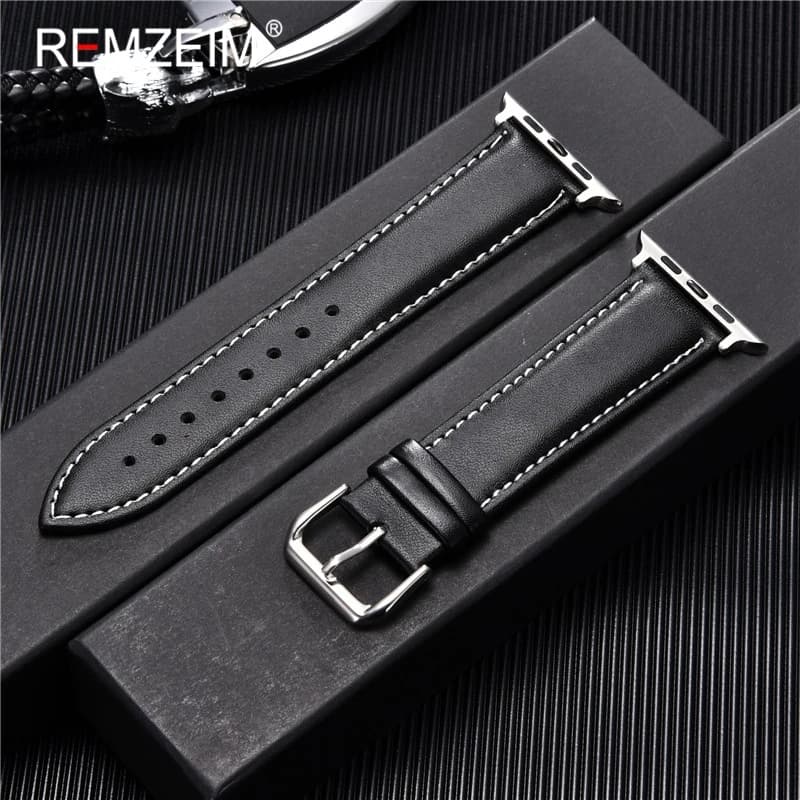 Casual Leather Strap for Apple Watch Band 49 45 44 42mm iwatch Ultra 8 7 6 5 4 3 SE Watch Accessories Wristband 41 40 38mm