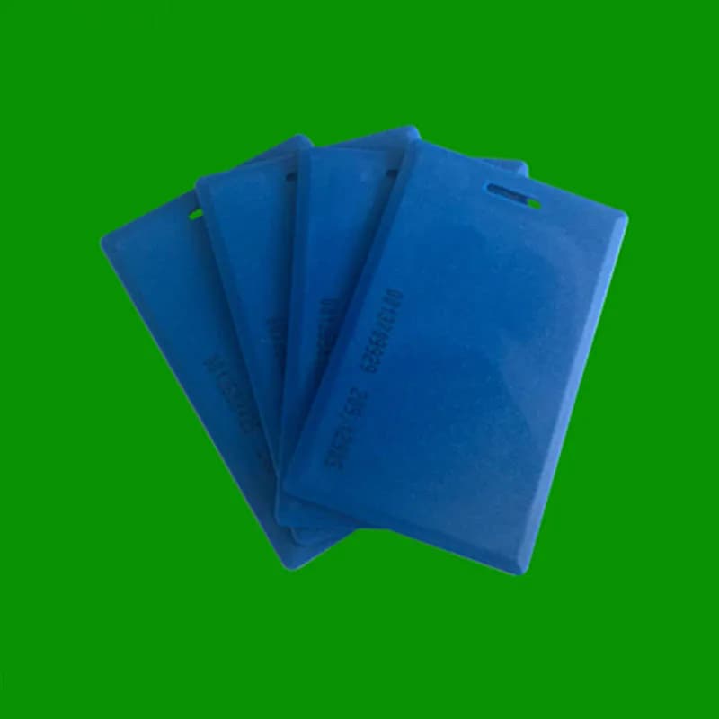 EM4100 long Distance RFID thick card, 125khz read only clamshell card, 125khz thick card