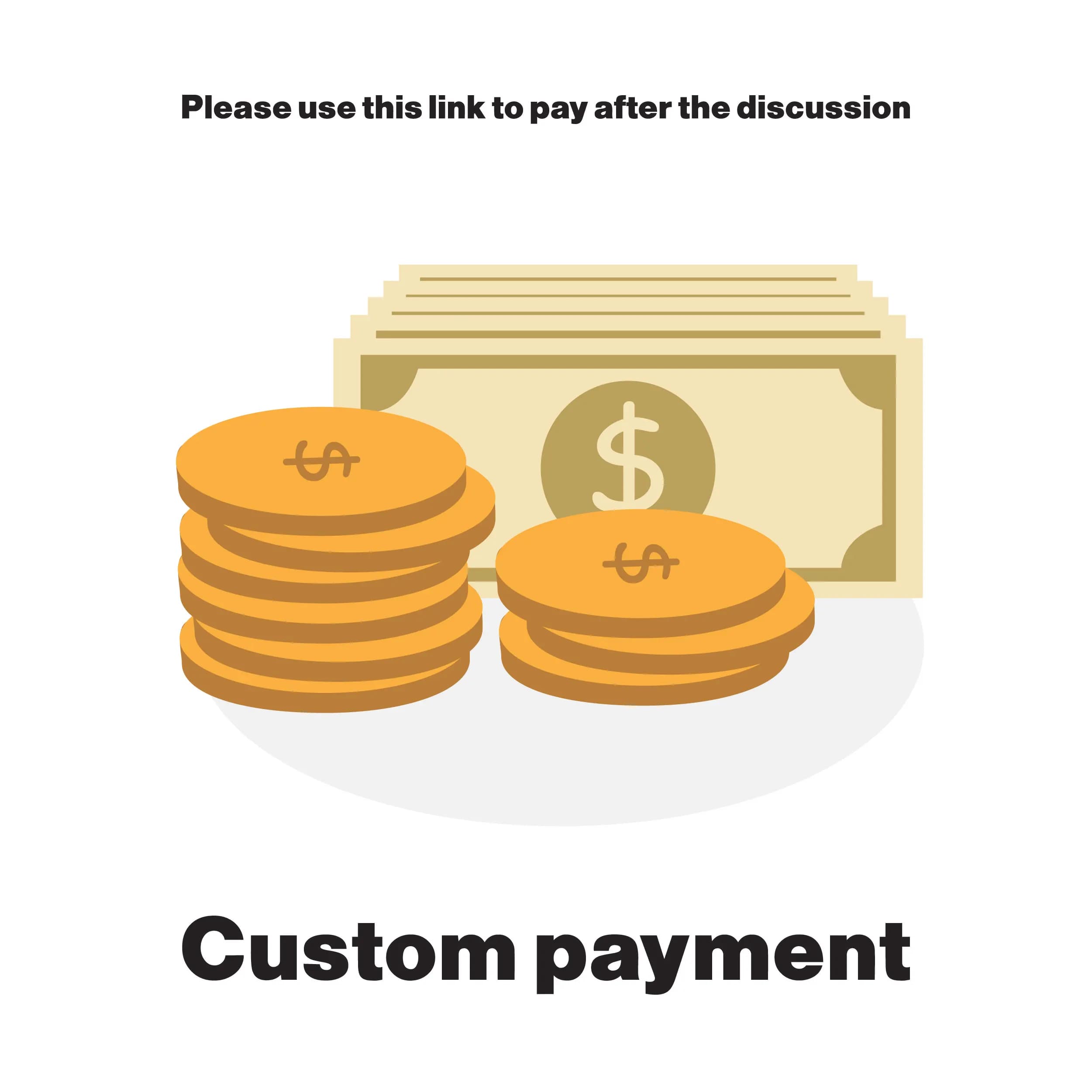 Additional Pay on Your Order freight or Extra Fee