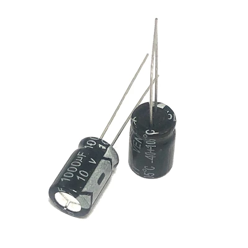 10v1000UF Volume 8x12mm Aluminum Electrolytic Capacitors 10V 1000UF 10v1000MF 1000MF10v 1000MFD 10WV 10VDC 1500uf 2200uf 3300uf
